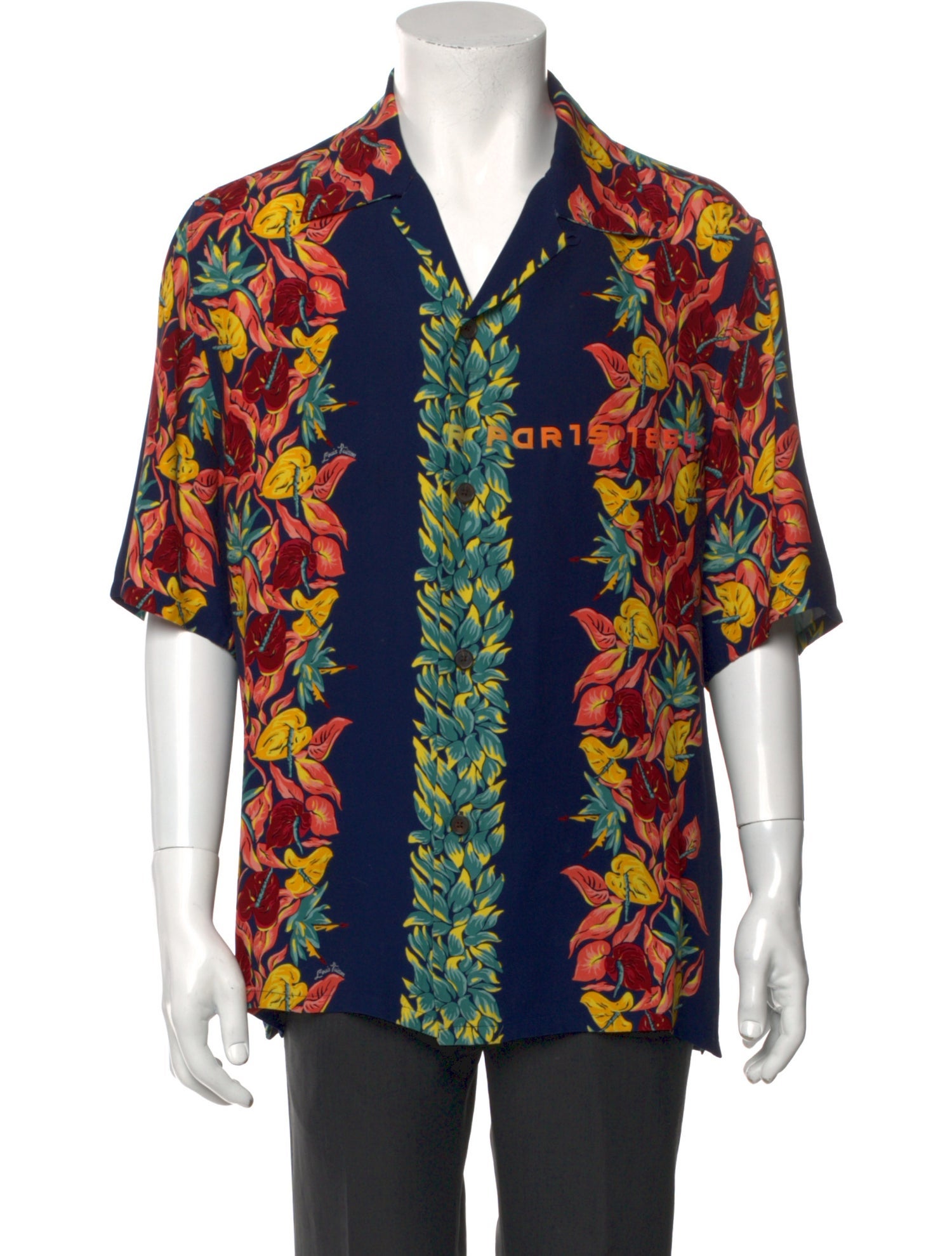 Louis Vuitton 2018 Floral Print Shirt